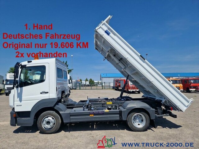 Mercedes-Benz 823 Atego Meiller 3 S.Kipper 2x AHK nur 19.606KM 823 Meiller 3 S.Kipper 2x AHK nur 19.606KM