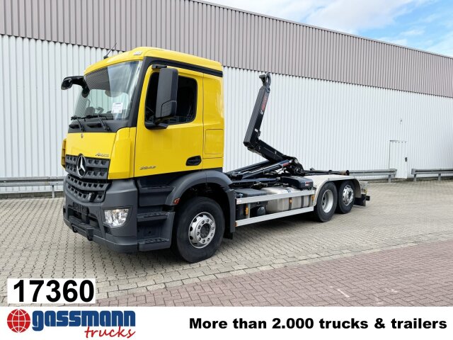 Mercedes-Benz Arocs 2642 L 6x2/42, Liftachse, Hiab 21S56 bis