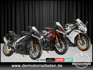 Aprilia RSV4, RSV 4 1100 FACTORY 3x Farben sw/rot/gold