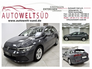 VW Golf Variant Life 1.5 eTSI DSG AHK LED ACC Navi Ambiente