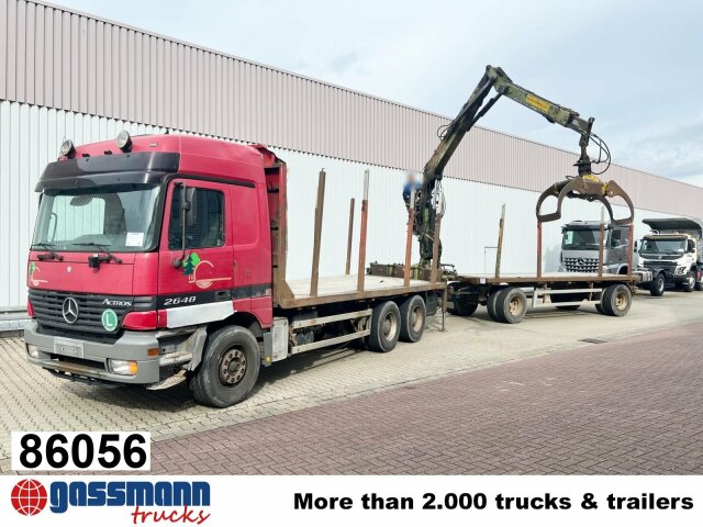 Mercedes-Benz Actros 2648 L 6x4, V8, Retarder, Heckkran