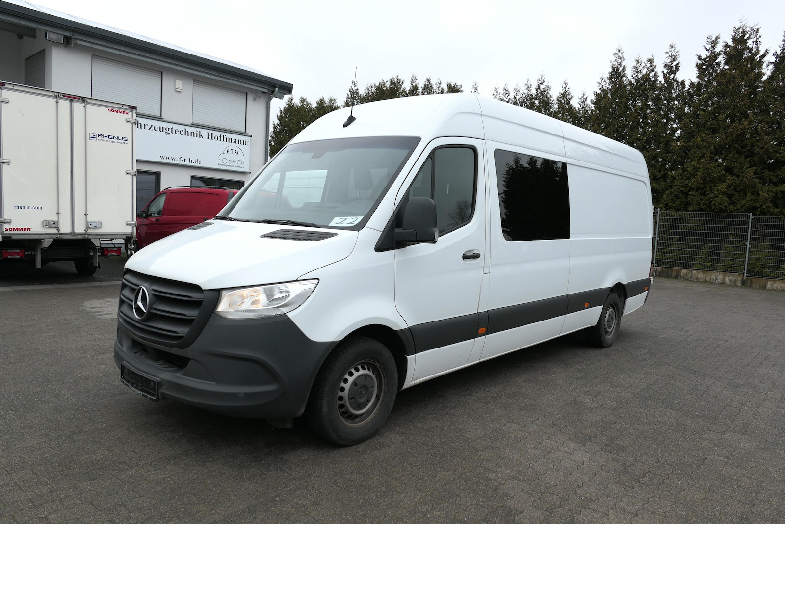 Mercedes-Benz Sprinter 316Maxi Doka Kasten 6Sitz Klima AHK3,5t