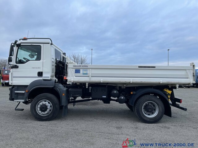 MAN TGM 18.320 4x4 Meiller 3 S. Kipper Nur 62795 KM