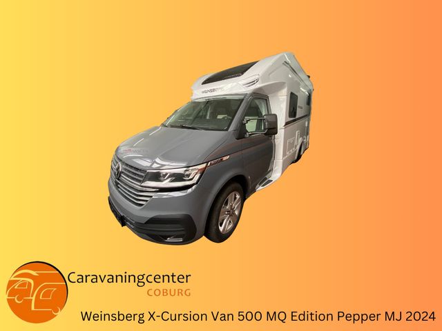 Weinsberg X-Cursion Van 500 MQ Edit. Pepper, Kinderbett co