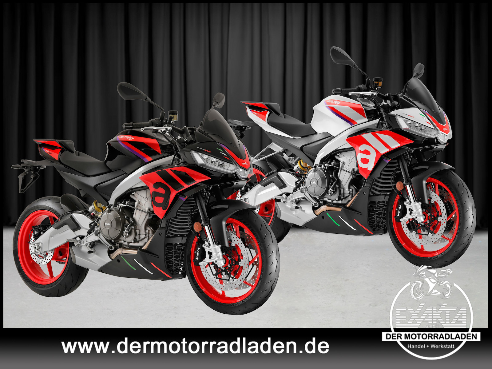 Aprilia TUONO 660 FACTORY 2x Farben rot / weiß