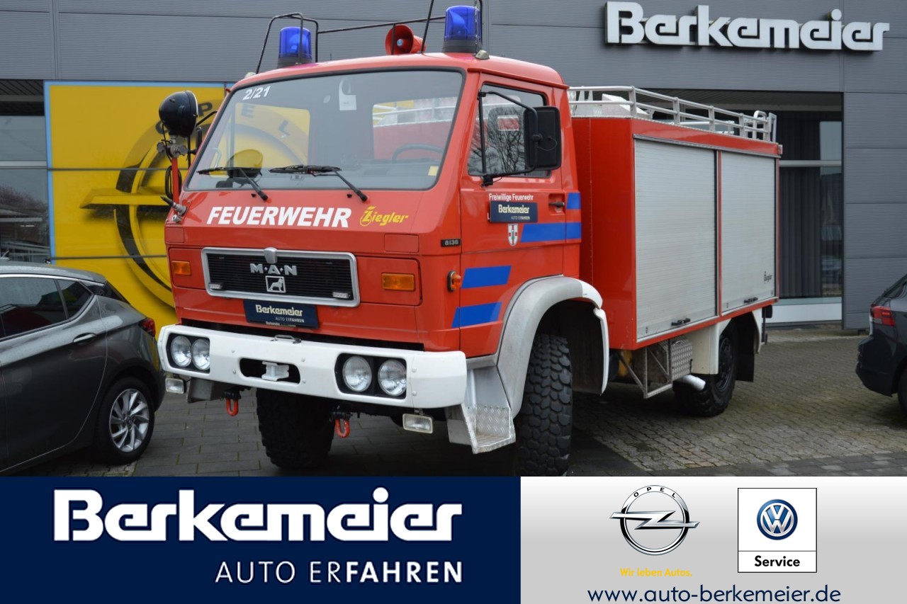 MAN 8.136 FAE 4x4/Einzelber./Feuerwehr/Wohnm./Expeditionsmobil