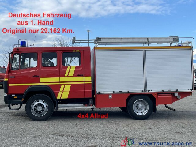 Mercedes-Benz LK 1220 4x4 Metz 16/25 Feuerwehr Pumpe+2410LTank