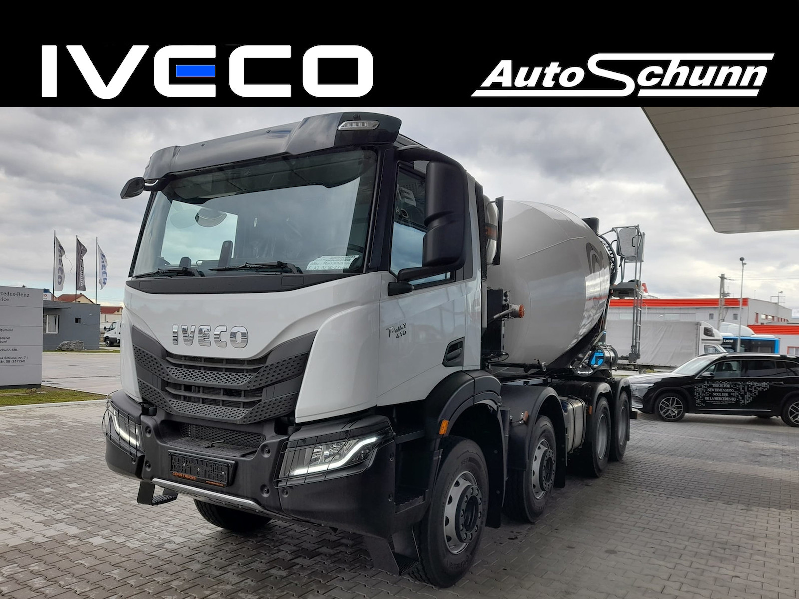 Iveco T-Way BETONIERA CIFA 10mc AD410T41B-S184 PTO