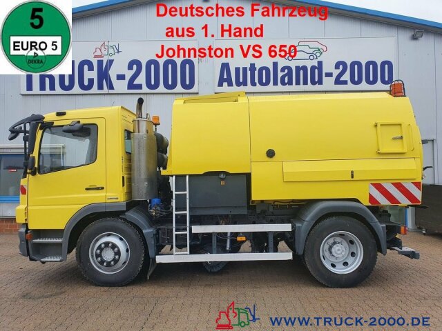 Mercedes-Benz Atego 1524 Bucher Johnston VS650 Deutsches Gerät