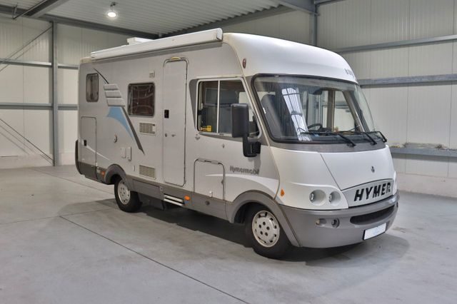 Hymer-Eriba B 504/Festbett+Hubbett/Klima/DPF-Grün