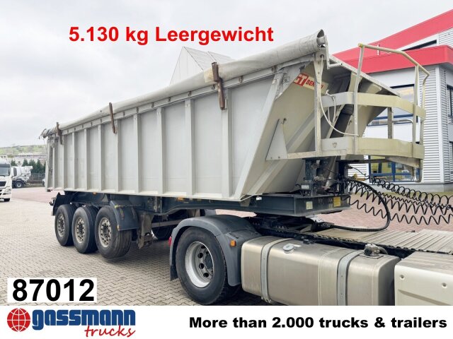 General Trailer 34BDE, Liftachse, Alumulde ca. 24m³, Leerg.