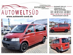 VW T5 Kombi 1.9 TDI 9Sitzer Klima ESP Elektrikpaket