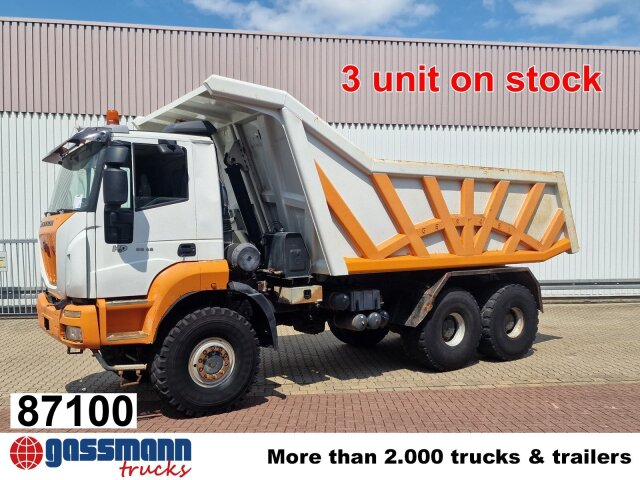 Iveco ASTRA HHD9 66.48 6x6 Mulde 20m³, 3x VORHANDEN!