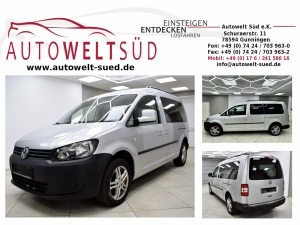 VW Caddy Maxi 1.6 TDI Navi AHK PDC 7-Sitzer