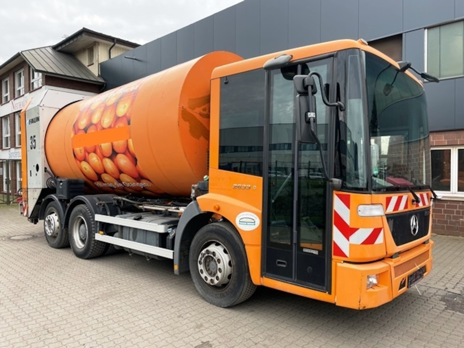 Mercedes-Benz 2633 Econic Faun Rotopress 520 Zöller 2301