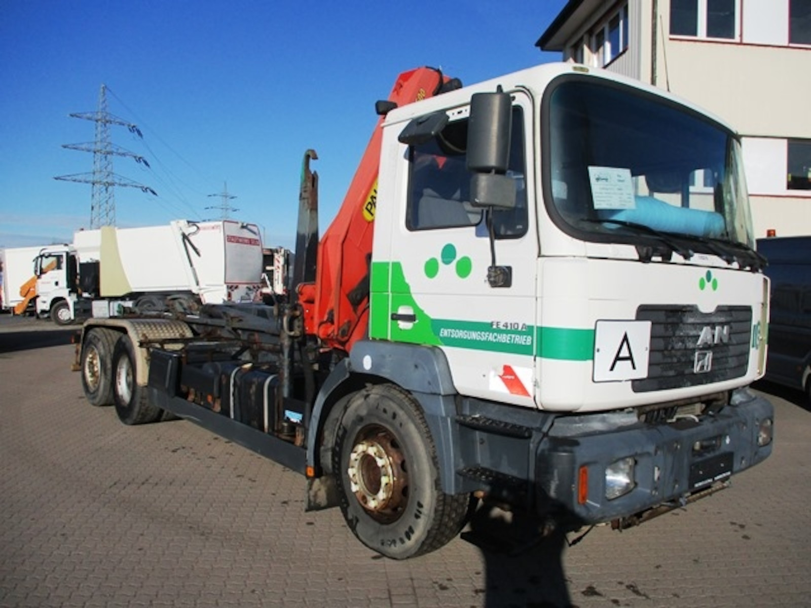 MAN FE 410 A Palfinger ARK T 16+ Kran PK 10500