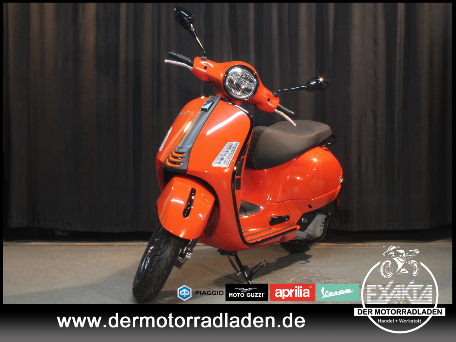 Vespa GTS 125 SUPERSPORT, SUPER SPORT ARANCIO