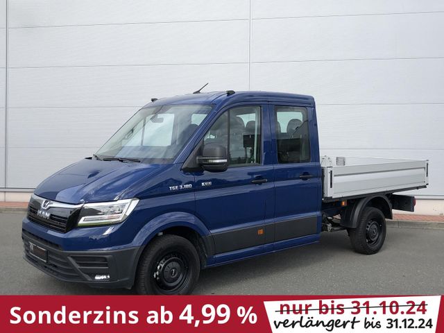 MAN TGE 3.180 Pritsche DOKA MR 4x4 LED TEMPOMAT