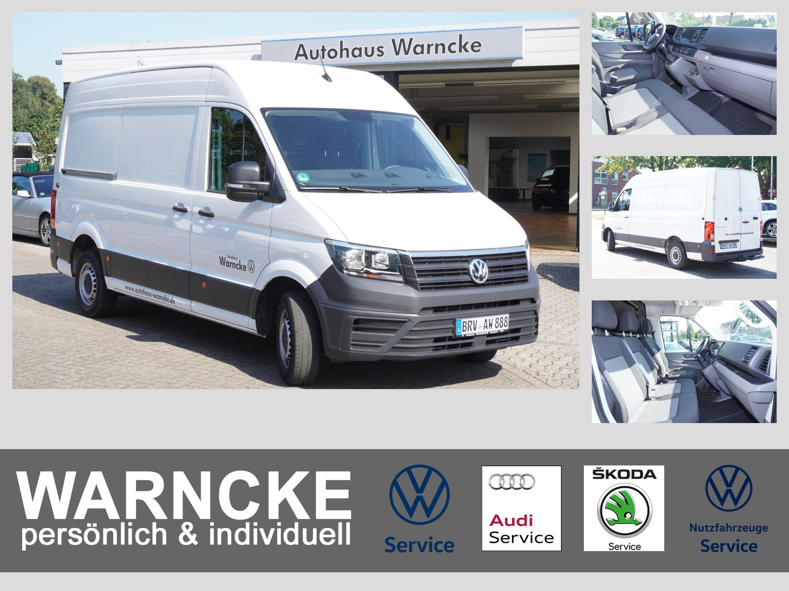 Volkswagen Crafter 35 Kasten HD 2.0 TDI BMT AHK SHZ GRA GJR RFK Heckflt.