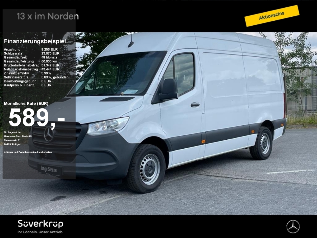 Mercedes-Benz Sprinter 317 Kasten/lang/L2H2/Navi/AHK 3,5 To/Kl