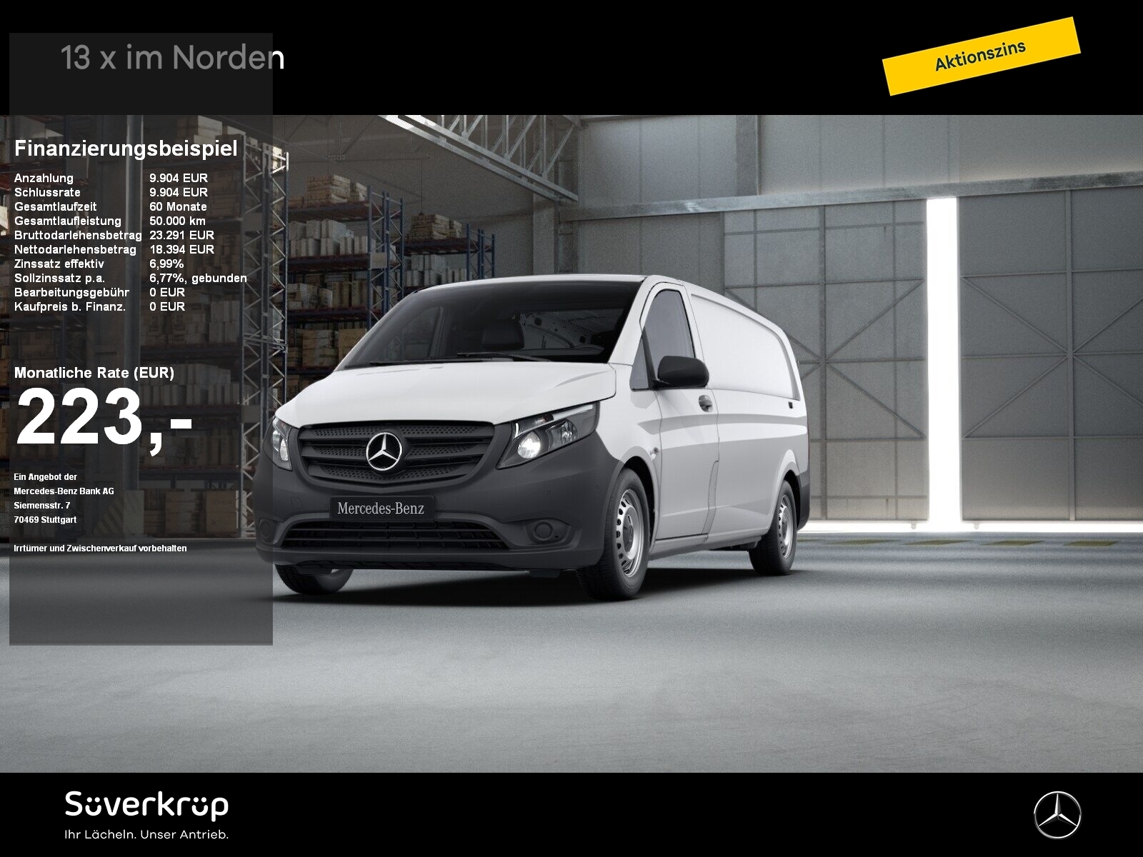 Mercedes-Benz Vito 116 Kasten extralang Klima Autom Navi PDC K