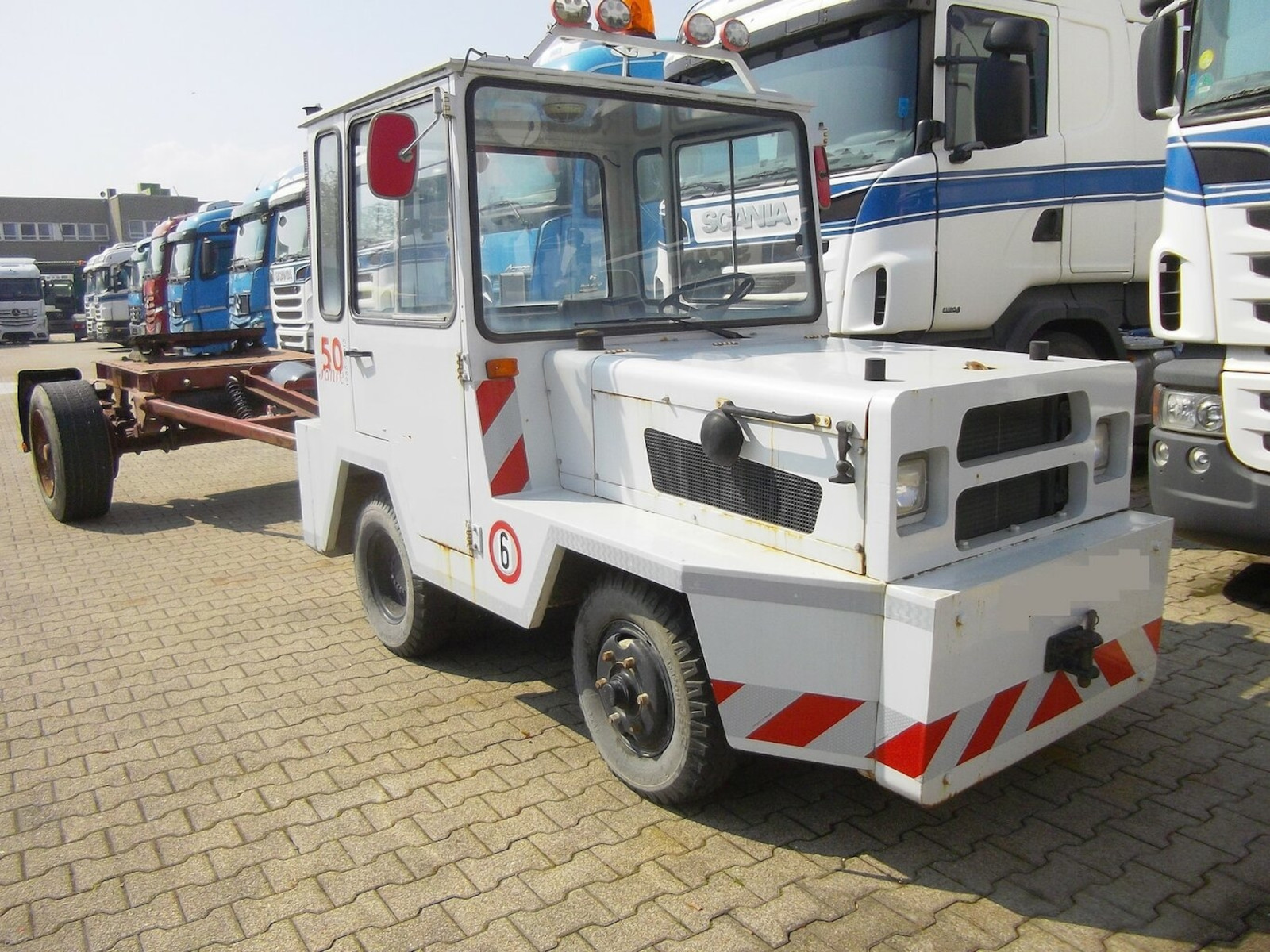 Jenbacher ROFAN Z72 Rangier Schlepper+Dolly 1-Achser