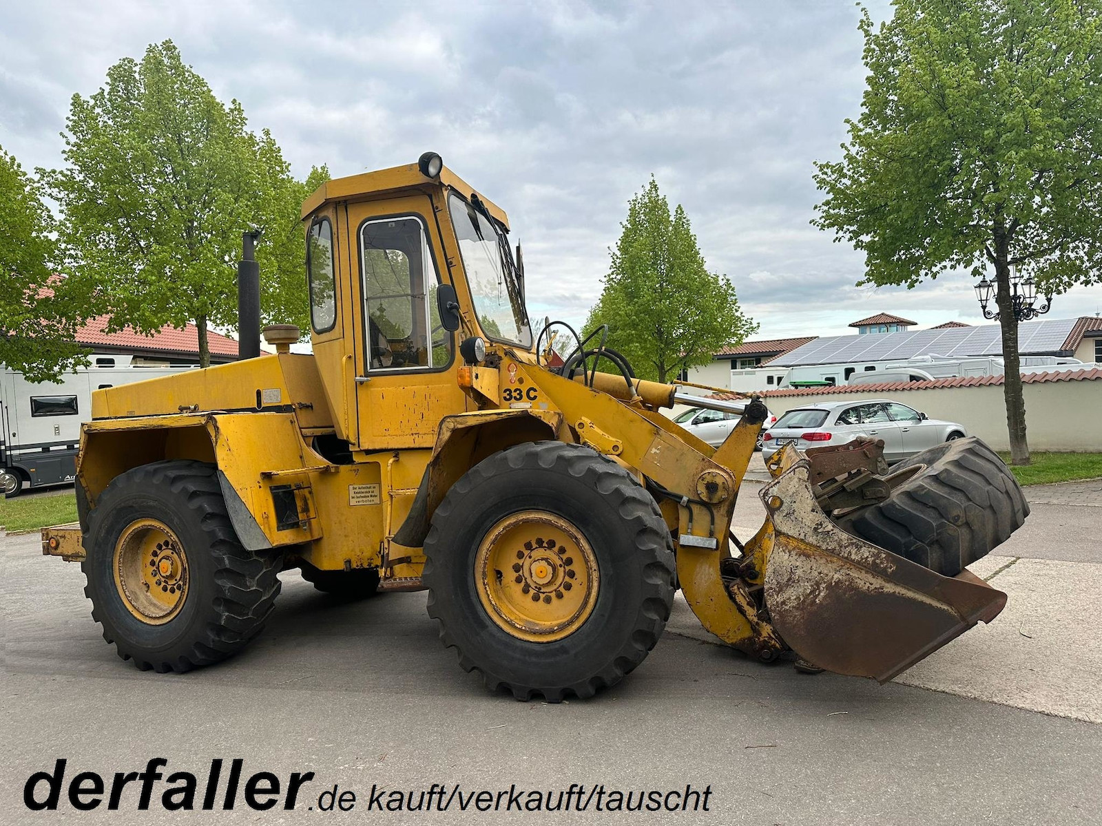 Hanomag Radlader Kaelble 33 C