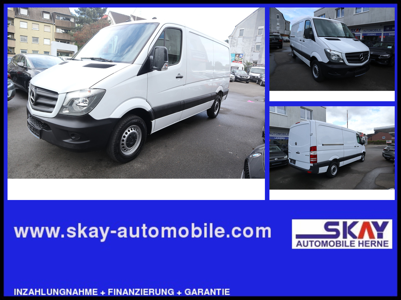 Mercedes-Benz Sprinter 211 CDI 1hd Scheckheftgepflegt