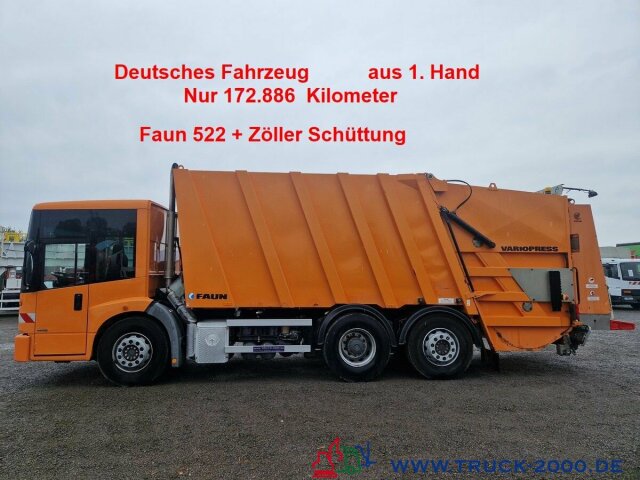 Mercedes-Benz Econic 2633 Faun Variopress 522 Zöller Schüttung