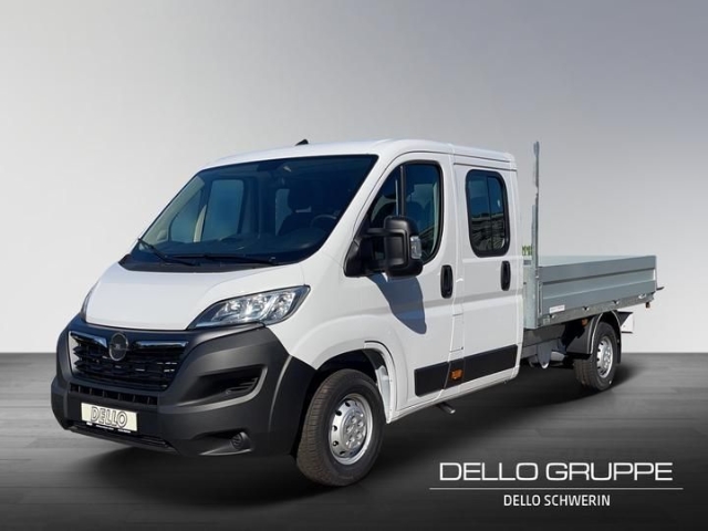 Opel Movano Aluminium-Pritsche Doppelkabine L3 Klima Bluetooth ZV