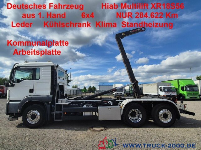 MAN TGS 26.500 6x4 Hydrodrive Kommunalplatte- Alu