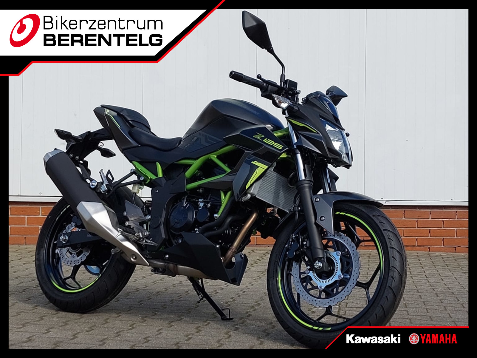 Kawasaki Z125 Grau 2024