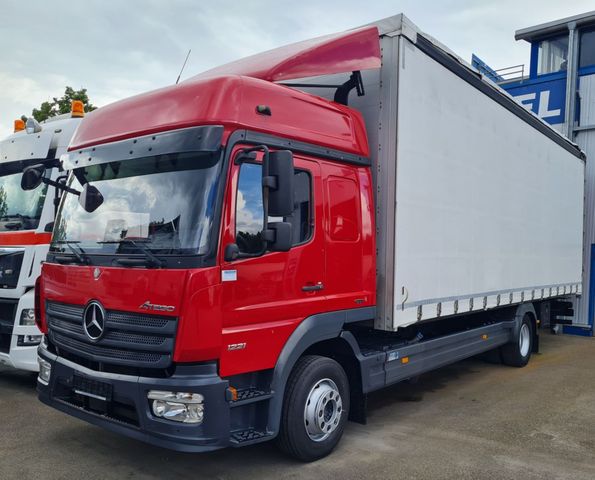 Mercedes-Benz 1221 L Atego Navi 1 Liege Schiebeplane Edscha