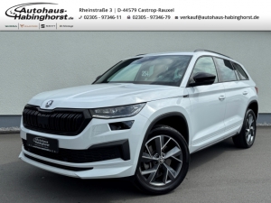 Skoda Kodiaq 2.0 TSI DSG 4x4 Sportline- 7 Sitzer Matrix Kamera Navi Climatr. Smart Link