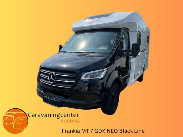 Frankia MT 7 GDK NEO Black, Längsbetten, Garage, Doppelb