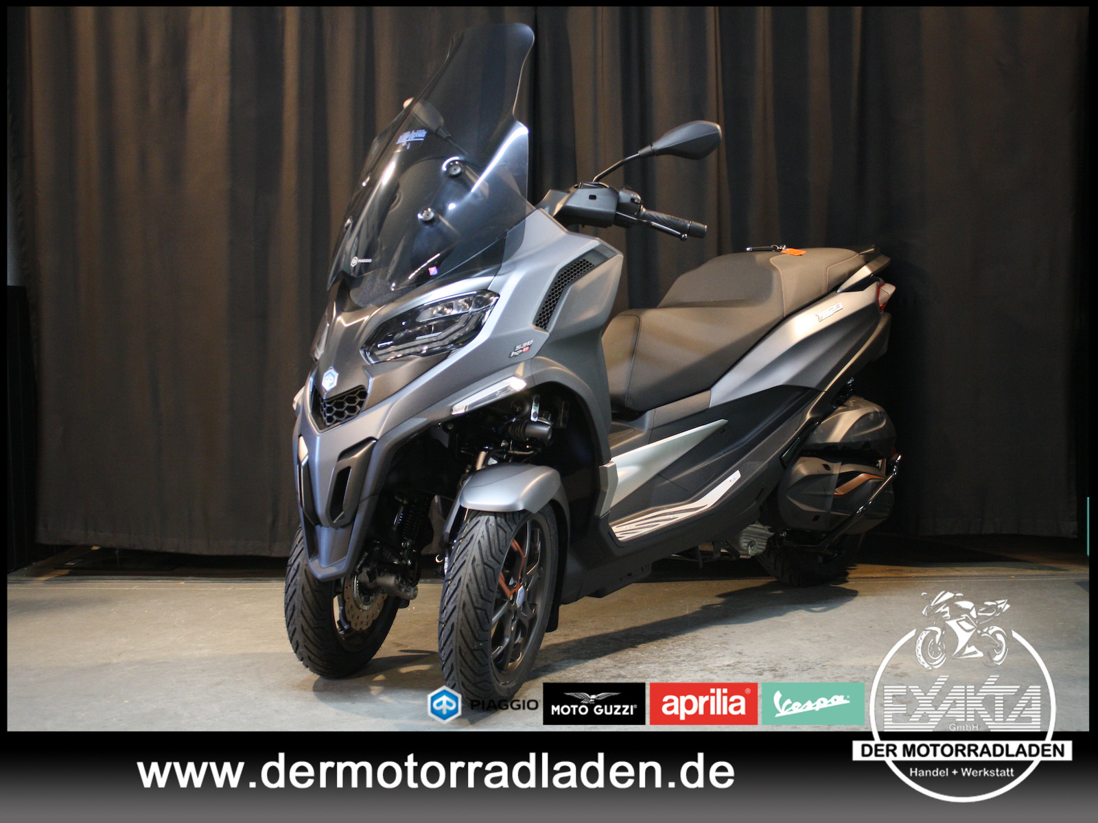 Piaggio MP3 530 EXCLUSIVE TITANO GRIGIO / AKTION