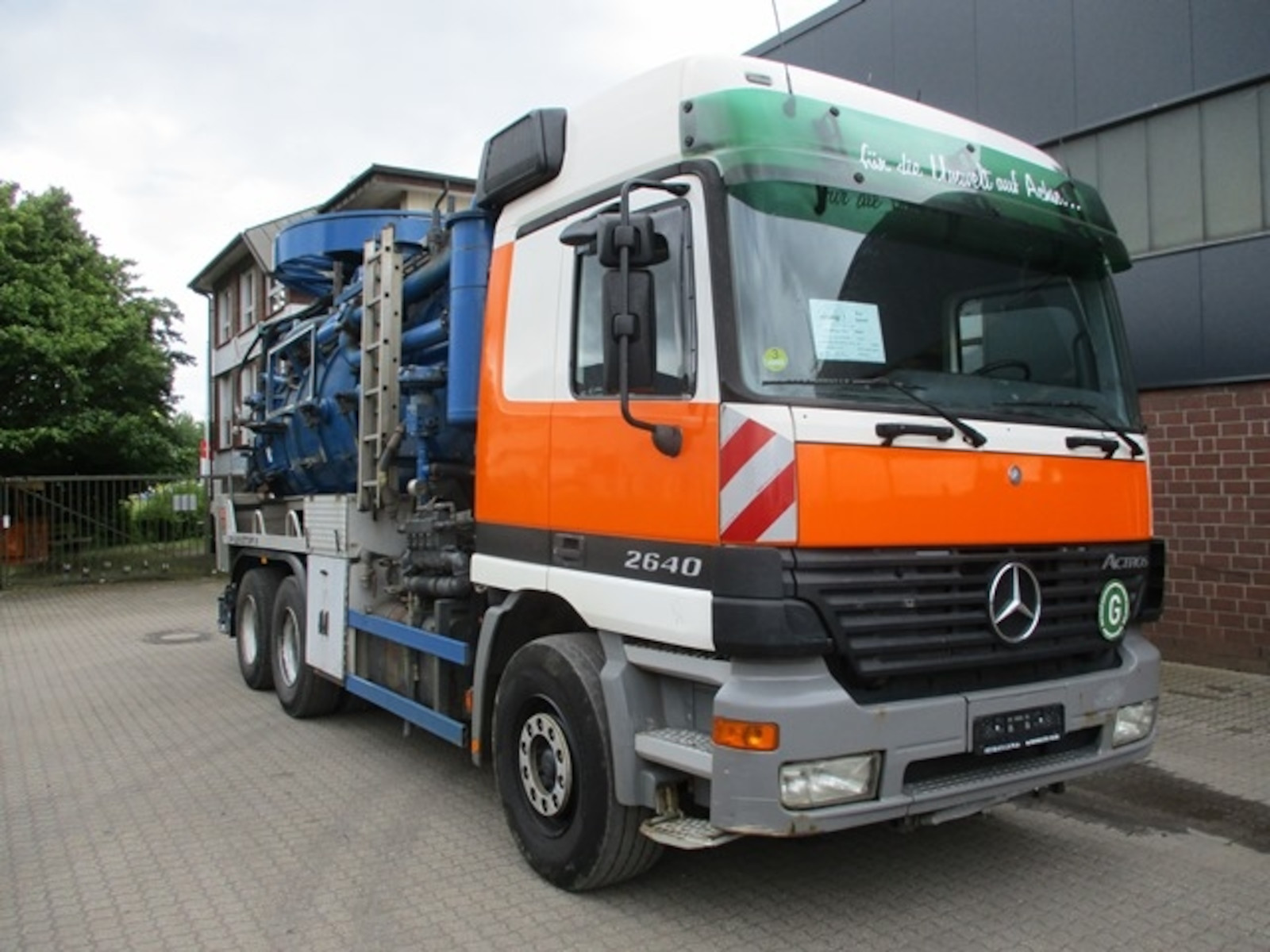 Mercedes-Benz 2640 Actros 6x4 Kroll 14m³ Saug-Spülkombi