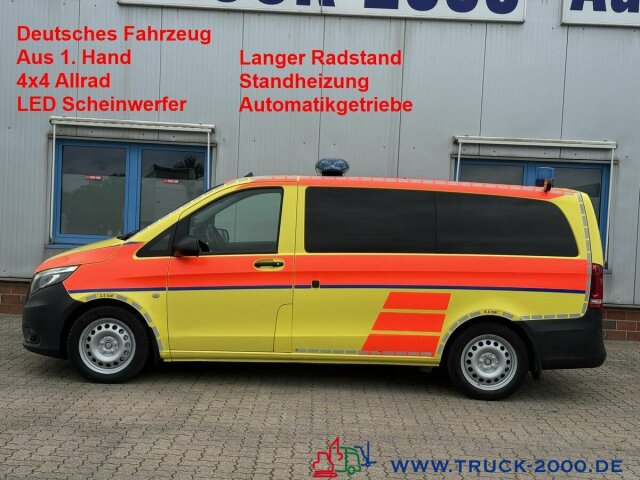 Mercedes-Benz Vito 116 CDI 4x4 Notarzt Rettung Ambulance Klima