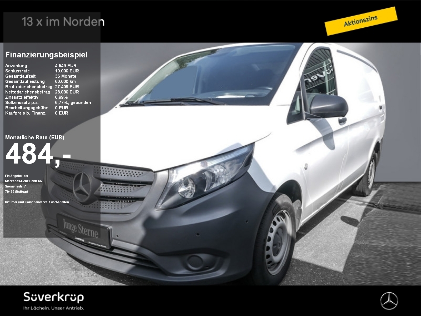 Mercedes-Benz Vito 116 Kasten PDC AHK SITZH NAVI AUTOM KAMERA