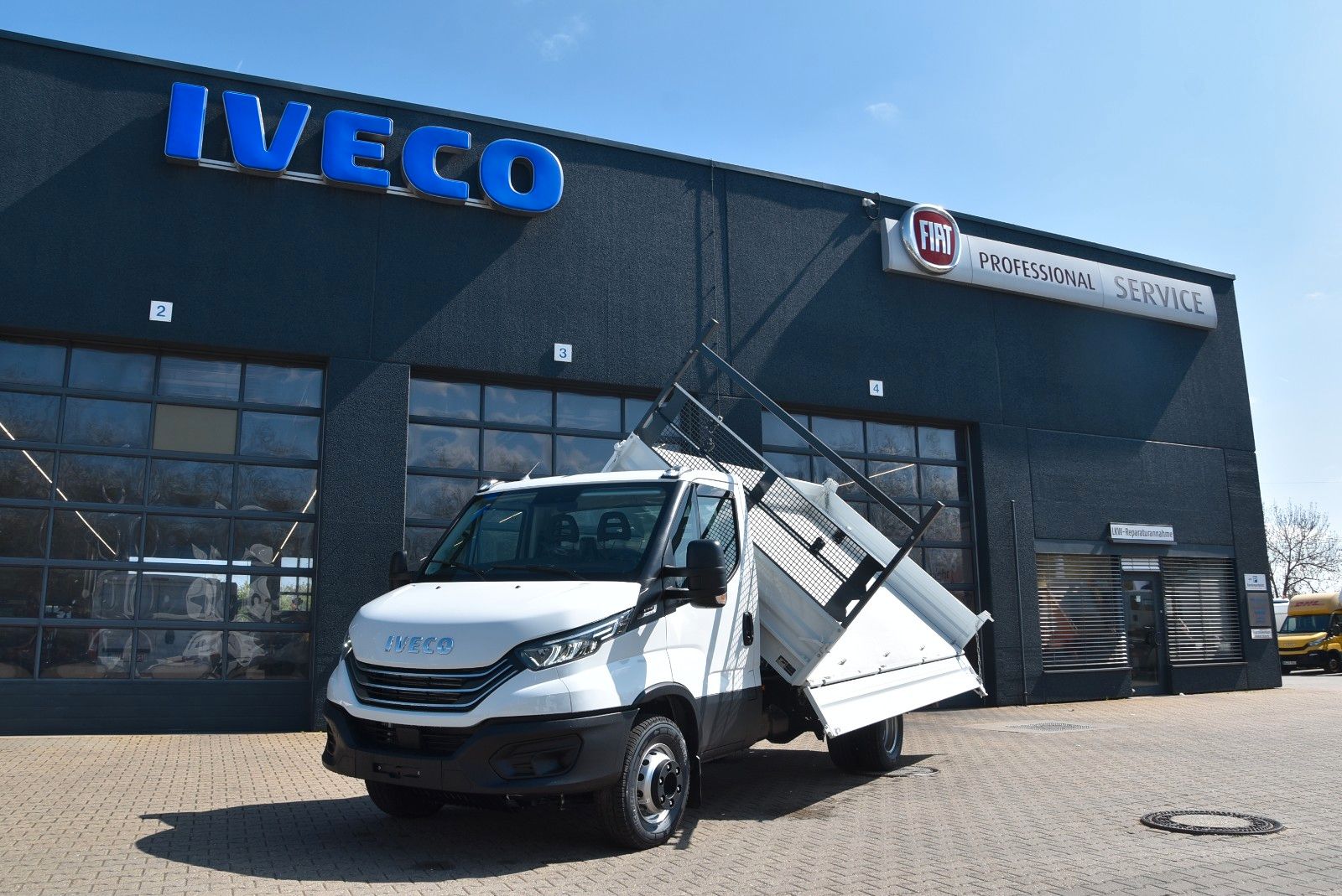 Iveco Daily 70C21HA8 MEILLER Kipper verstärkt 4000 LED