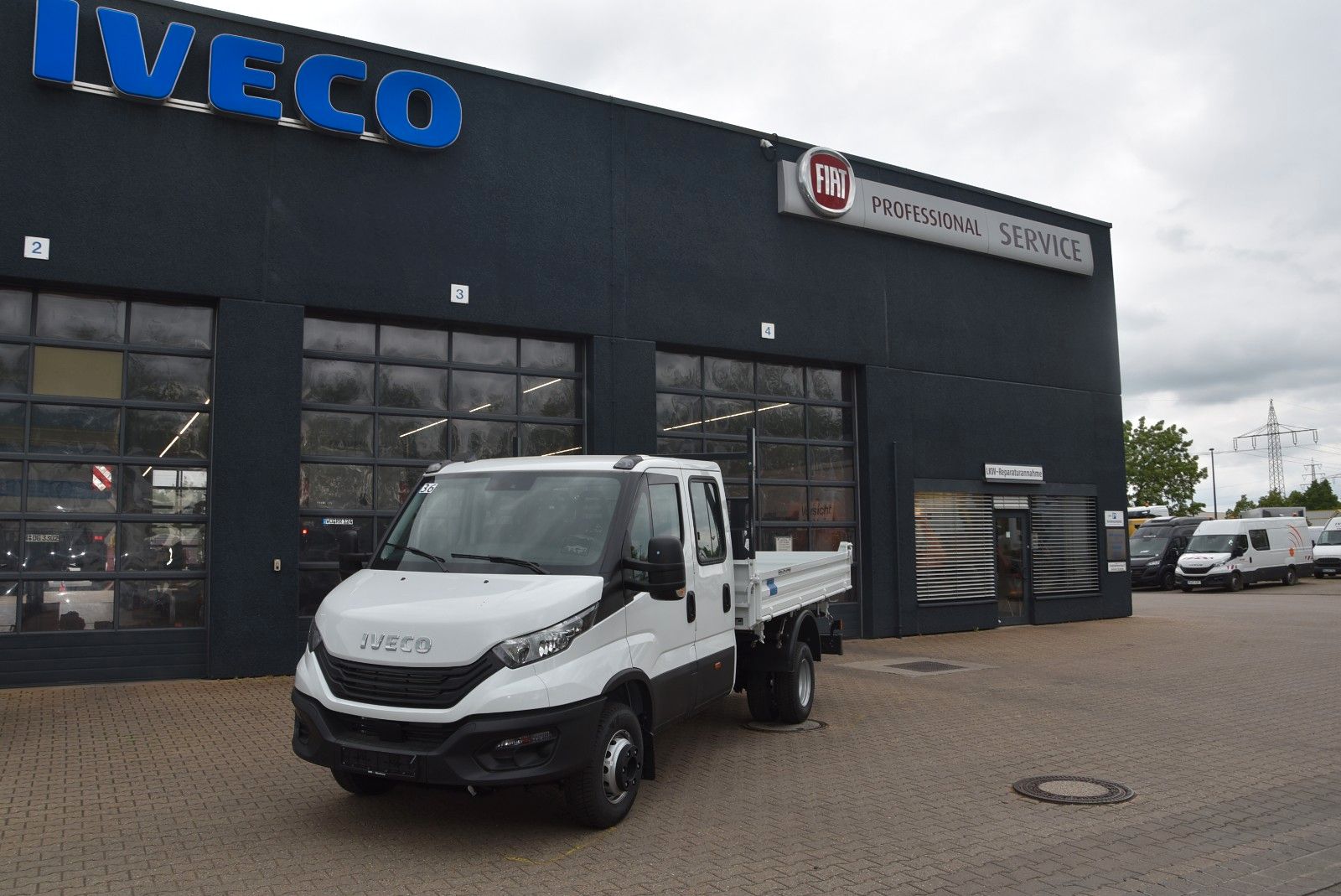 Iveco Daily 60C16H3.0 ED Doka-3S-Kipper MEILLER sofort