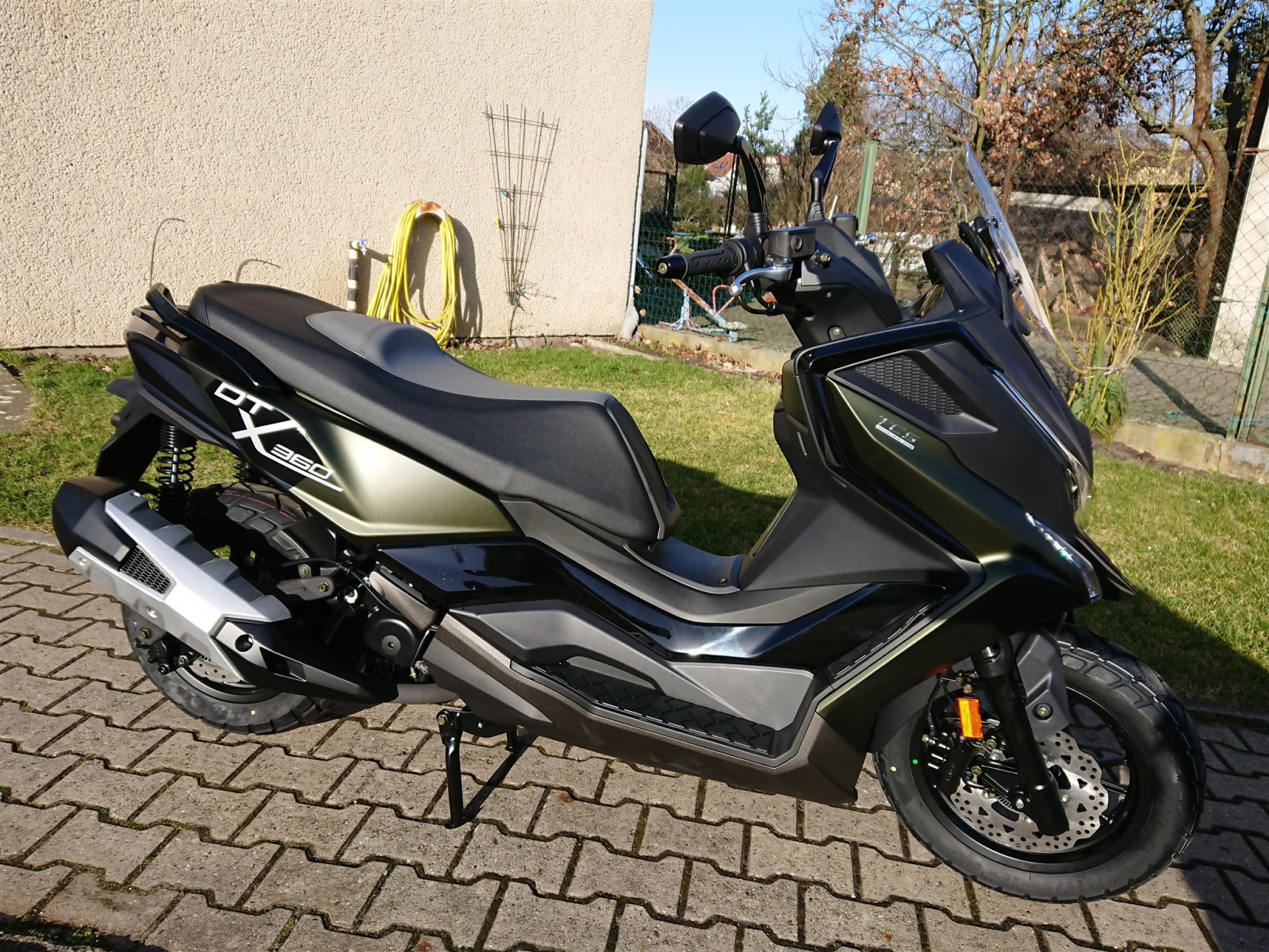 Kymco DT X 350i ABS, Vorführ- u. Vermietmotorrad