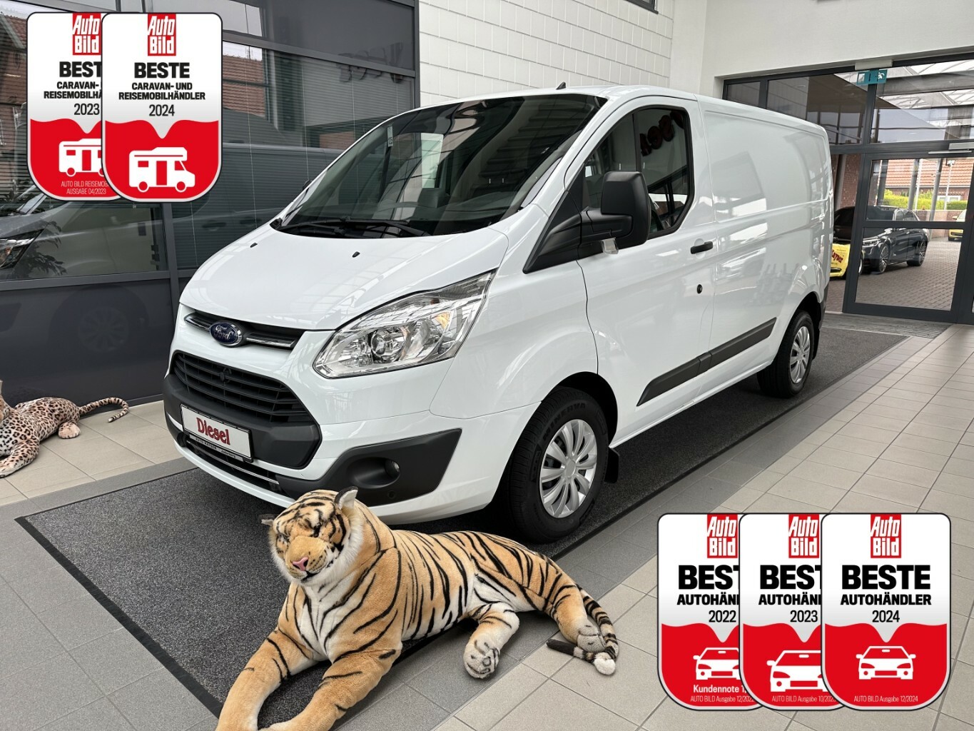 Ford Transit Custom Kasten TDCi L1 Trend Automatik +Klima+Standhzg+Sitzhzg+