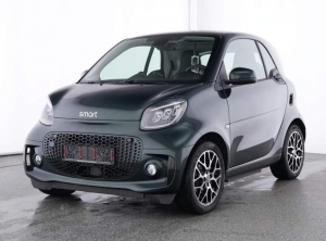 Smart ForTwo EQ coupe prime:VOLL+BRITISH RACING GREEN!