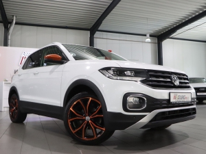 VW T-Cross 1.0 TSI DSG STYLE HIGHLINE WHITE&ORANGE