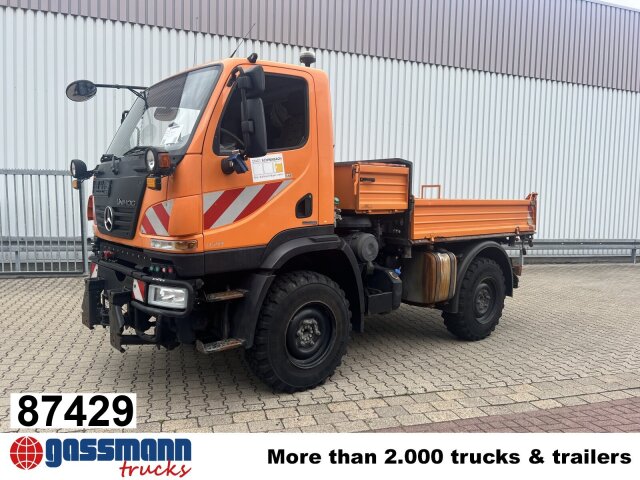 Unimog U 20 U405/70 4x4, Kipper, Winterdienstplatte 20 405/70 4x4