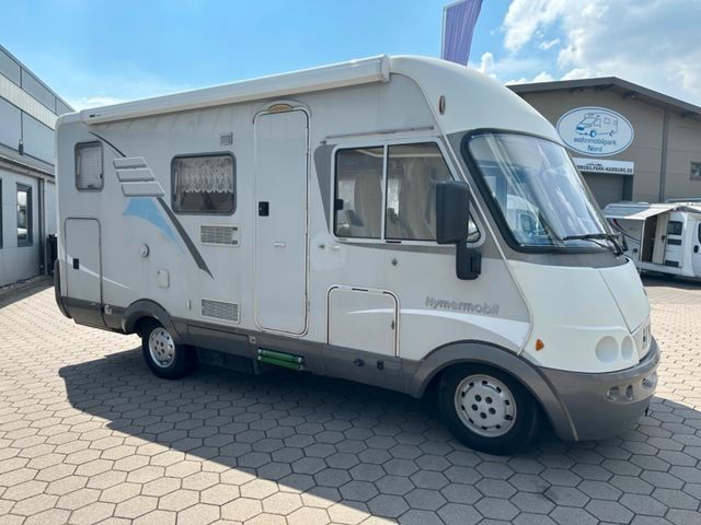 Hymer-Eriba B 504 - Festbett + Hubbett - Klima