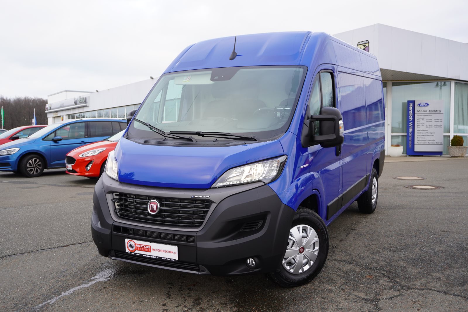 Fiat E-Ducato verblecht L2H2 Elektro-Nutzfahrzeug