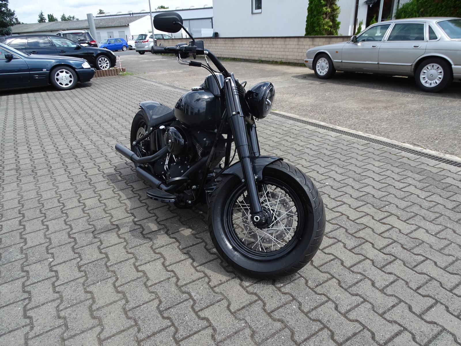 Harley Davidson Heritage Softail Classic schöner Umbau