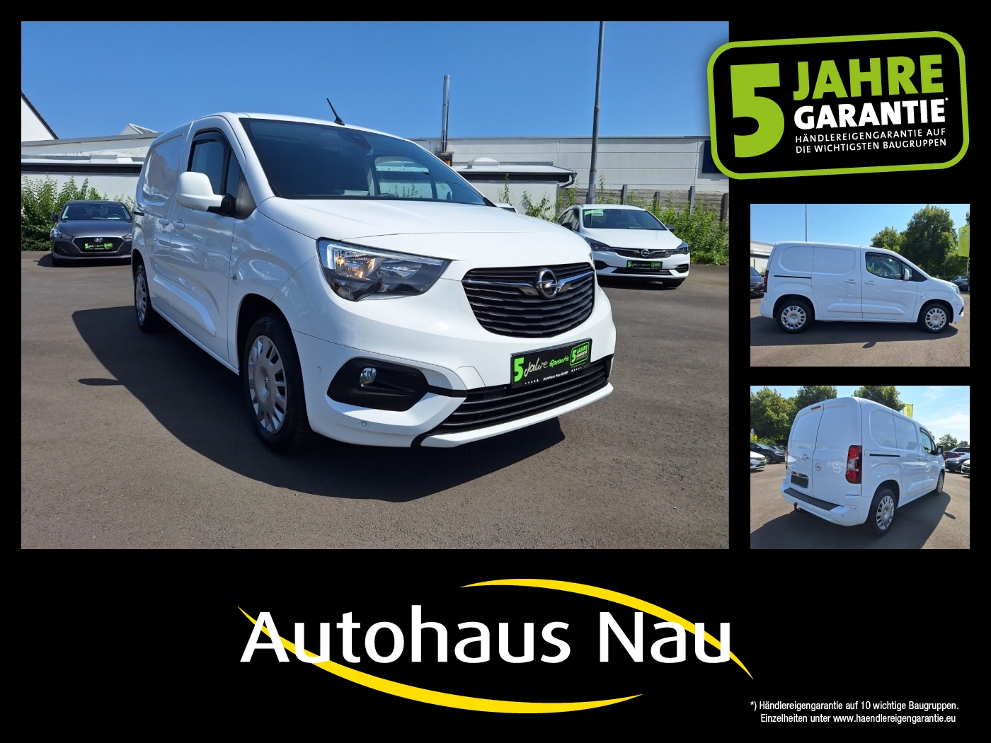 Opel Combo Cargo Edition 1.5 mit Navi, Klima, TÜV Neu